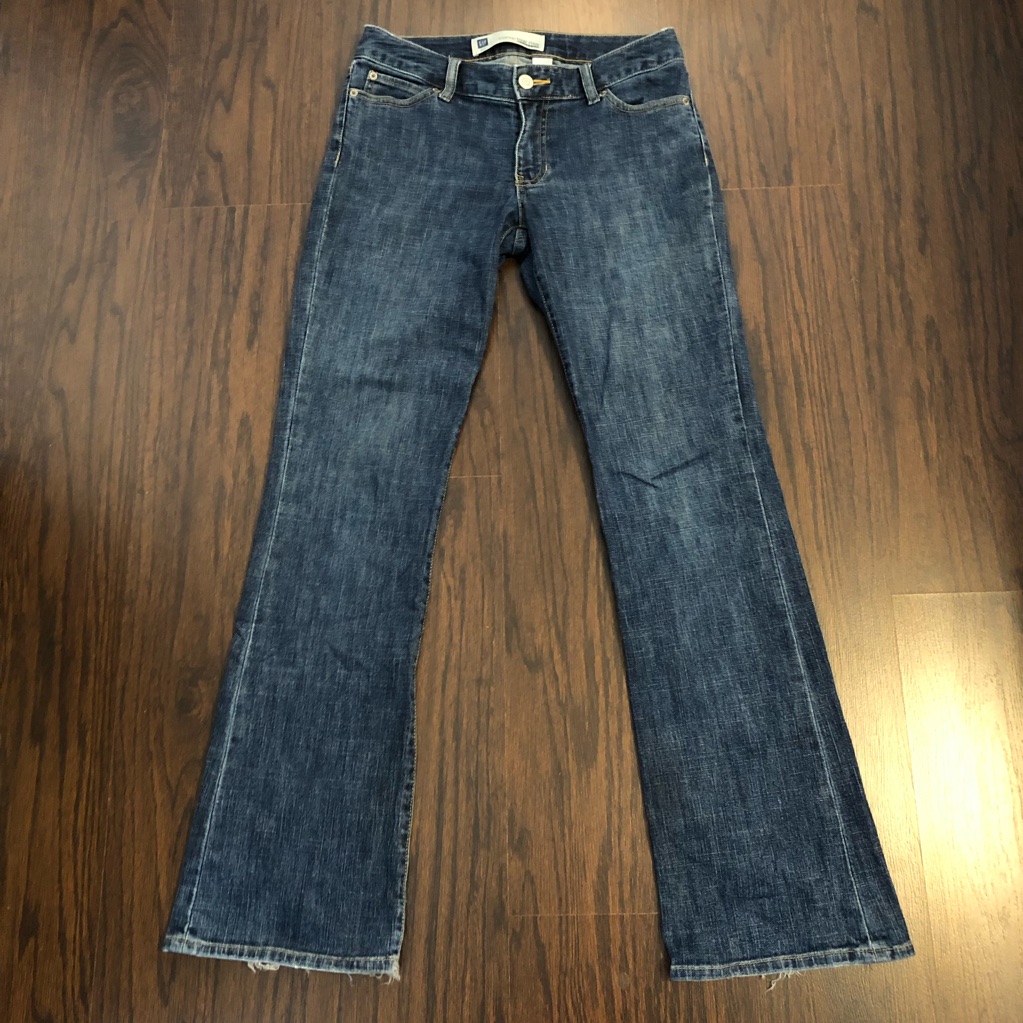 Gap Jeans Curvy Low Rise Stretch Size 4